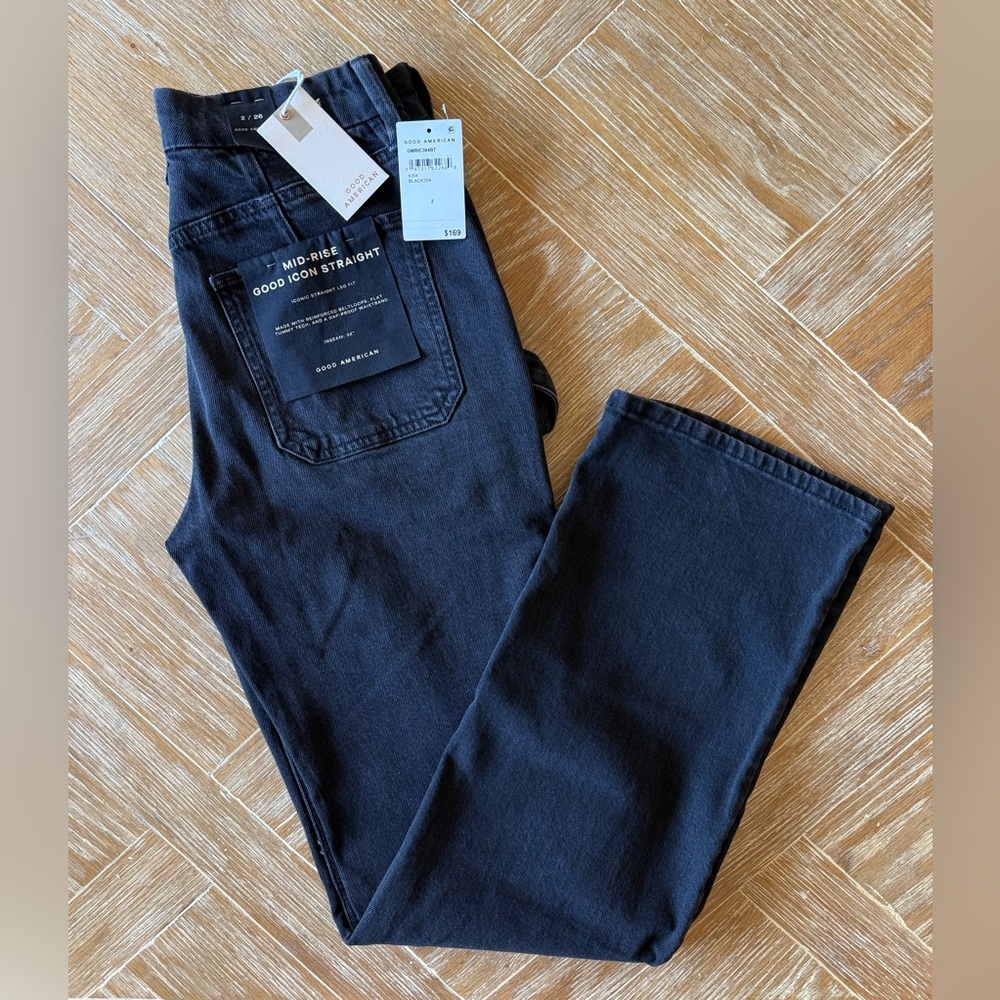 NWT Good American Carpenter Jeans Size 2